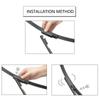 For R8 4S 2007-2023 Double Rubble Car Wiper Accessories Auto Parts Cleaning Windshield Windscreen Frameless