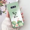 Clear For Samsung S10e Case Cover Luxury Butterfly Love Fashion Flowers Cool Funny Painted Soft Phone Case SM-G970F SM-G9700