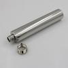 UPORS 2OZ Hip Flask with Wine Funnel Portable Mini Stainless Steel Whiskey Flask Flat Bottom Tube Alcohol Bottle