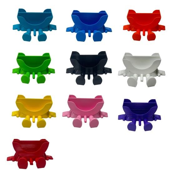 Забавный держатель для губок с дренажем Креативный органайзер для раковины на кухню 3D-печатная улыбающаяся подставка для губок Аксессуар для кухонной раковины