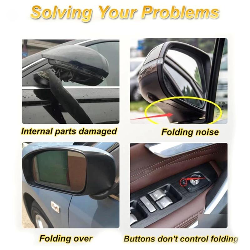 Electric Side Wing Power Rearview Mirror Folding Motor Actuator For Mazda CX8 CX-8 18-22 CX-9 CX9 20-24 MX5 MX-5 Roadster 19-24