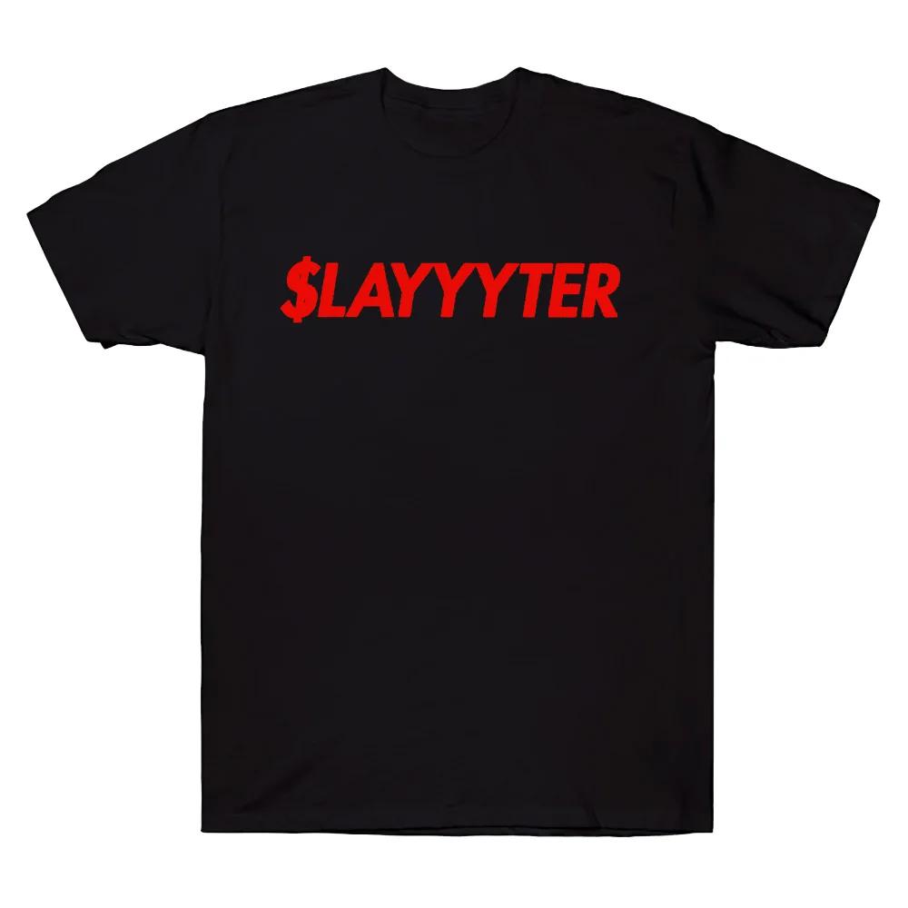 Slayyyter Worst Girl in America Graphic Tshirt Vintage Gothic AltPop Unisex Oversized Crew Neck Cotton Short Sleeve Tee Tops