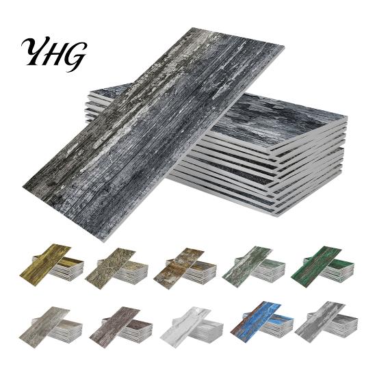 PE Foam Wall Stickers 16Pcs Peel And Stick Backsplash Tile, Waterproof Stickers, Removable Retro Texture Tiles Panels, Self Adhesive Brick Wallpaper