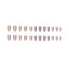 24 Pieces Fireworks Cat's Eye Wearing Nail Removable Nail Art Sheet Nail Sheet Ballet Nail Medium T Fake Nail Live Nail Art