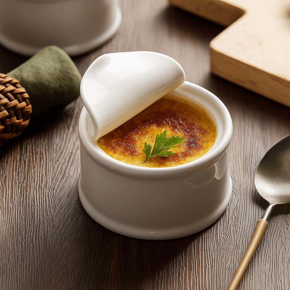 Exquisite Dessert Bowl Decorative Sauce Dish Multi-Function Baking Bowl Hotel Restaurant