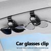 1Pcs Glasses Storage Holder Car Sun Visor Sunglasses Clip For VW GTI Polo Golf Passat Tiguan Arteon Touareg CC Taigo Caddy Jetta zk5