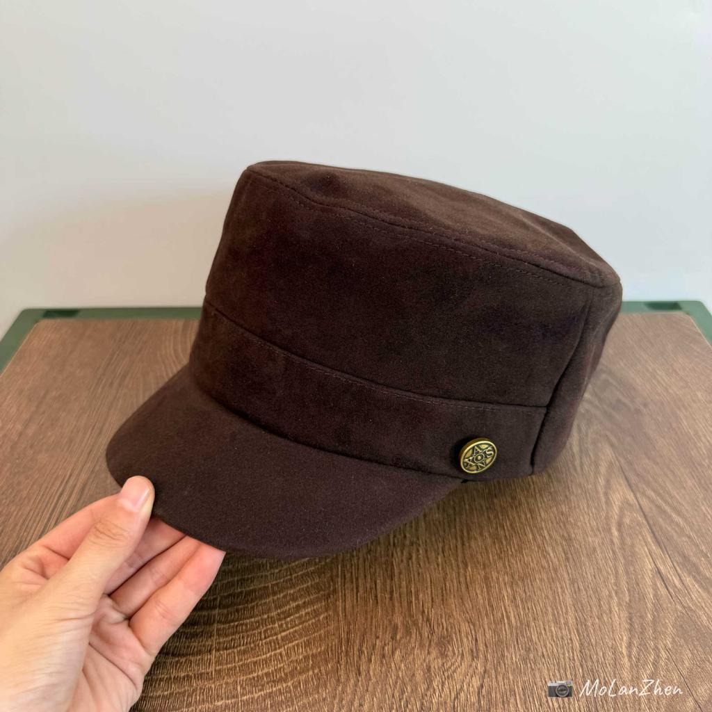 Корейская замшевая бархатная плоская верхушка жокейская шляпа осенне-зимняя темпераментная ретро-кепка литературная и универсальная британский стиль кепка-газетчик