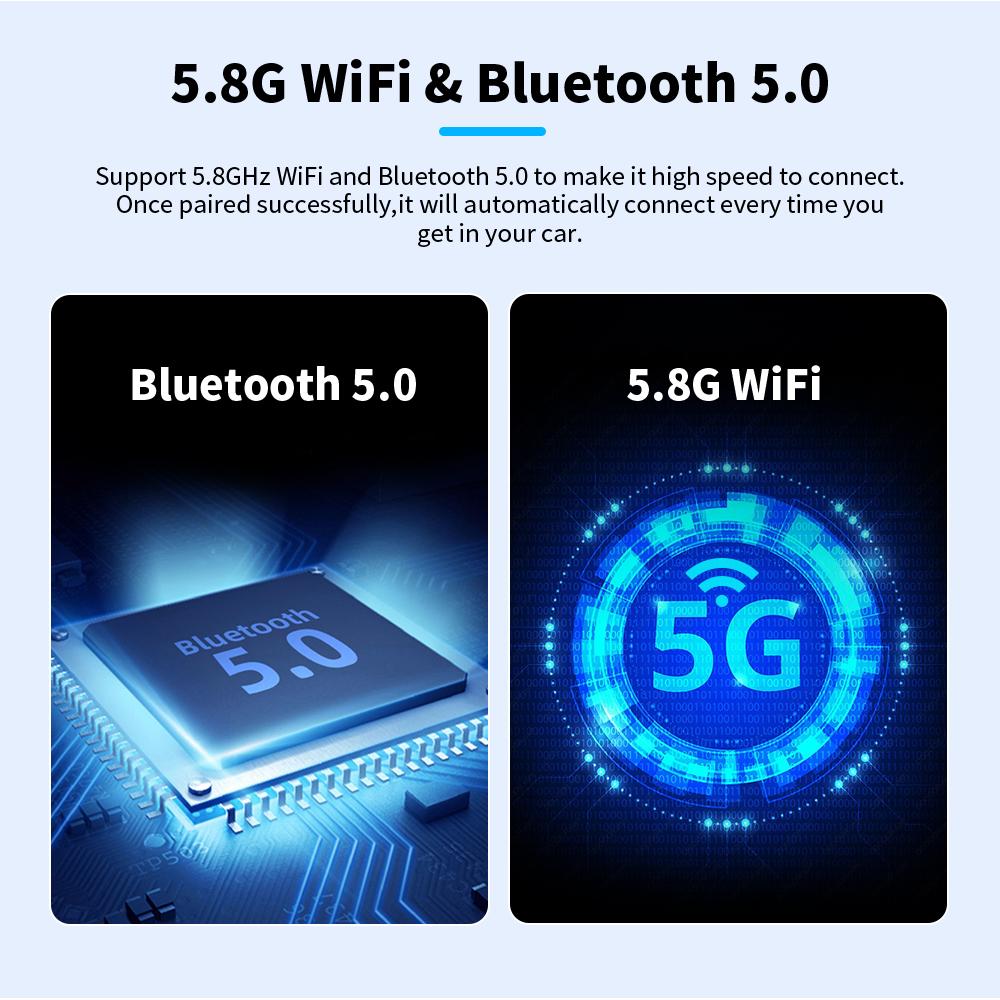 Беспроводной автомобильный адаптер CarPlay 2-в-1, USB-автоконвертер, Plug and Play, совместим с проводными автомобильными системами Apple CarPlay