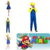 Super Mario Costume For Children And Adults Cosplay Outfit For Halloween And Parties