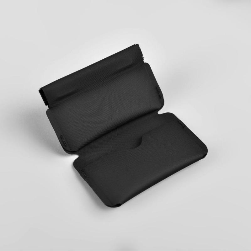 Mini card bag, folding wallet, magnetic change bag, business card holder, simple business bank card bag.