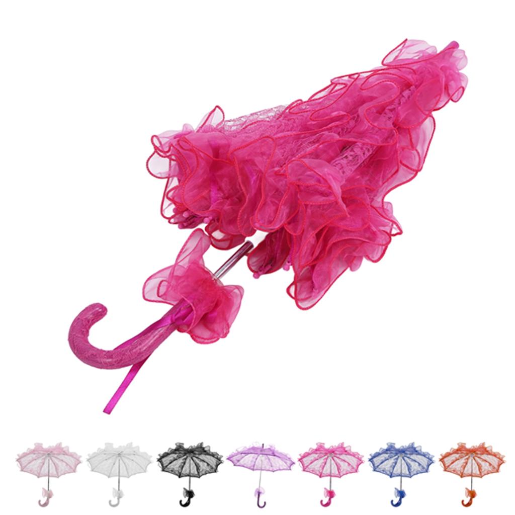 Кружевной зонтик ручной работы, свадебный кружевной зонтик, элегантный декоративный кружевной зонтик, фото