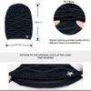 Men Women Fleece Lined Warm Thermal Ski Cap Beanie Hat Knitted Cap Skullies Hat