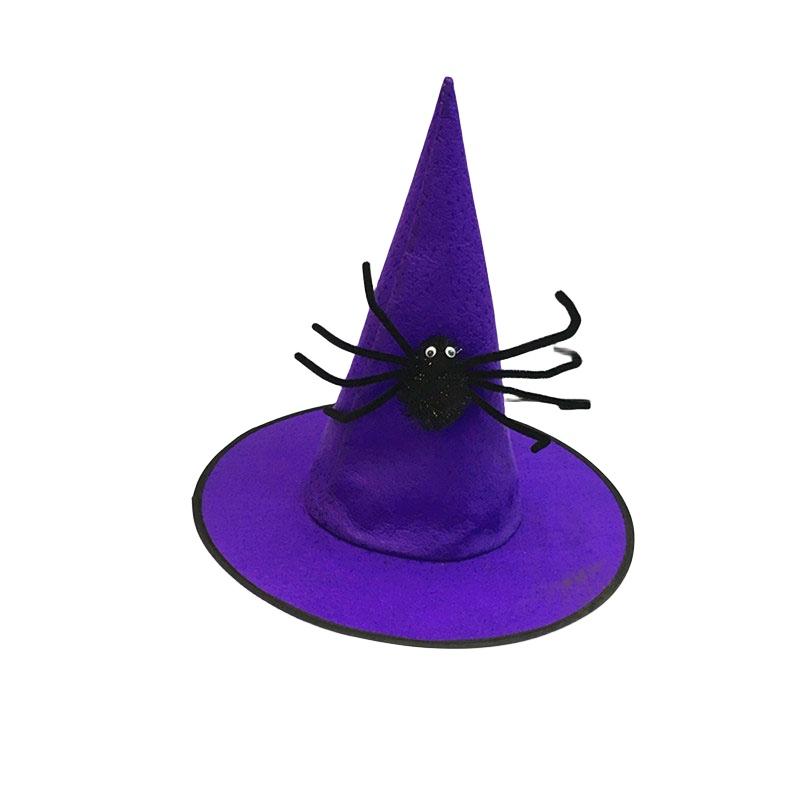 Rose Witch Hat In Red Black And Purple Perfect For Halloween Party And Costume