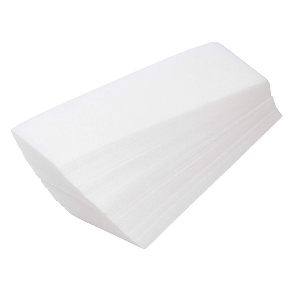 100 шт. нетканые толстые восковые полоски для удаления волос на теле, прочная бумага для депиляции, женский инструмент для красоты кожи