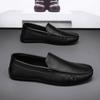 Fashion Genuine Leather Men Casual Shoes Luxury Brand Mens Loafers Moccasins Breathable Slip On Italian Driving Shoes Chaussure Homme
