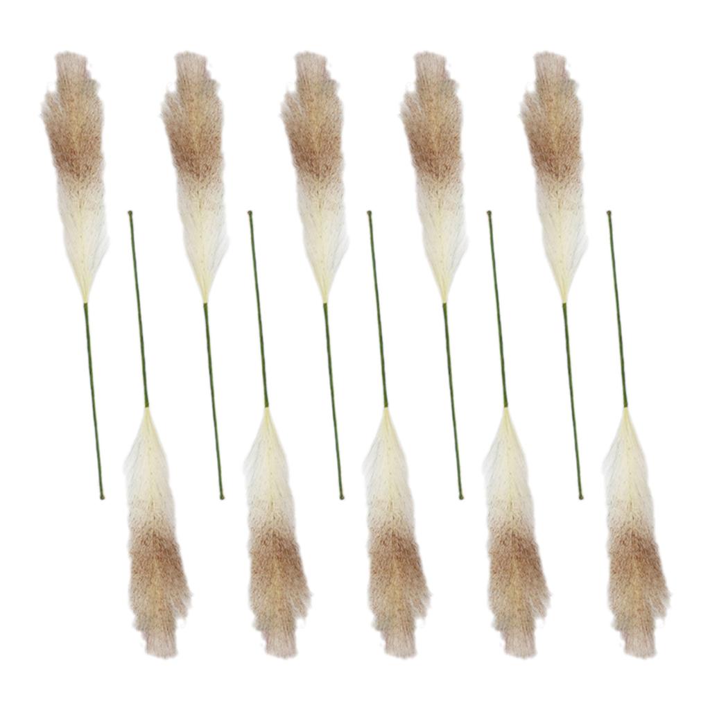 Stylishs Indoor Decors Artificial Pampas Grass Branch Perfect for Weddings Parties Home Accent Add Vibrancy to Event