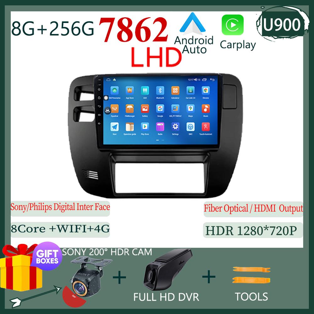 Для Nissan Patrol 1997-2005 Android 14 LHD RHD сенсорный QLED экран радио видео DVD GPS GPS Bluetooth WIFI DSP 4G Carplay стерео BT