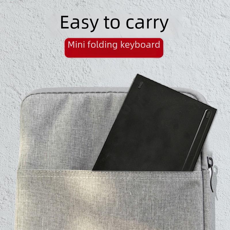 Портативная складная беспроводная Bluetooth-клавиатура для ноутбуков и мобильных телефонов