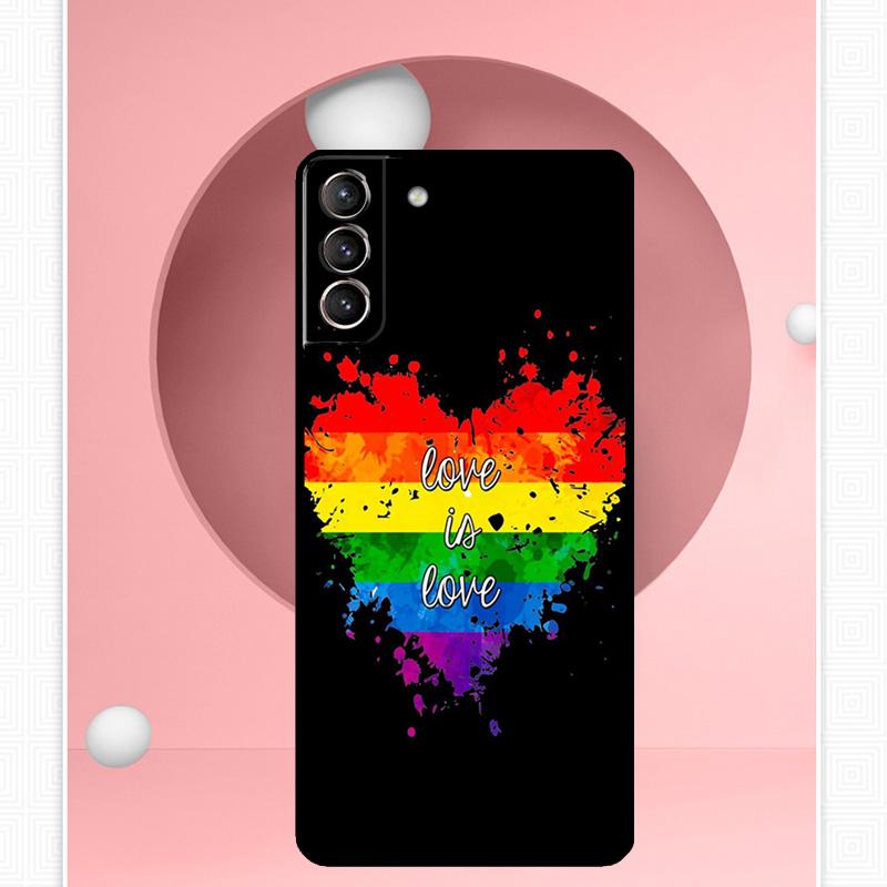 Чехол Gay Lesbian LGBT Rainbow Pride для Samsung Galaxy S24 S23 Ultra S22 S20 FE S21 FE Note 10 20 S8 S9 S10 Plus