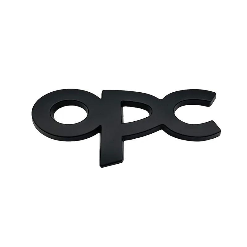 Эмблема OPC Line Значок на решетку радиатора Наклейки на заднюю часть Логотип Для Opel Astra G H J K F Corsa D Zafira B Insignia Mokka Regal Аксессуары