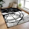 W-W-WickedS Musical Broadway Drama Floor Mat Soft Flannel Floor Mat Non-Slip Absorbent Rug For Home Bedroom Bathroom