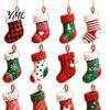 Winter Holiday Games Snowman Christmas Countdown Calendar, 24-Day Acrylic Ornament Set with Festive Home Decor Figures, Tree Hanging Decor,