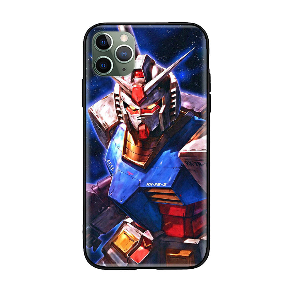 W-19 Gundam Meister Soft Case for Xiaomi Redmi 10A 10C 12C 13C 9A 9C 9T A3 A3X Note 8 9 10 11 12 13 Poco F5 F6 M6 X3 X6 C50 C51 C55 C65 Pro Plus 4G 5G
