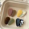 Ретро ацетатная кислота капля воды аксессуары для волос простой боковой зажим для волос челка клип бесшовный зажим-утка головной убор