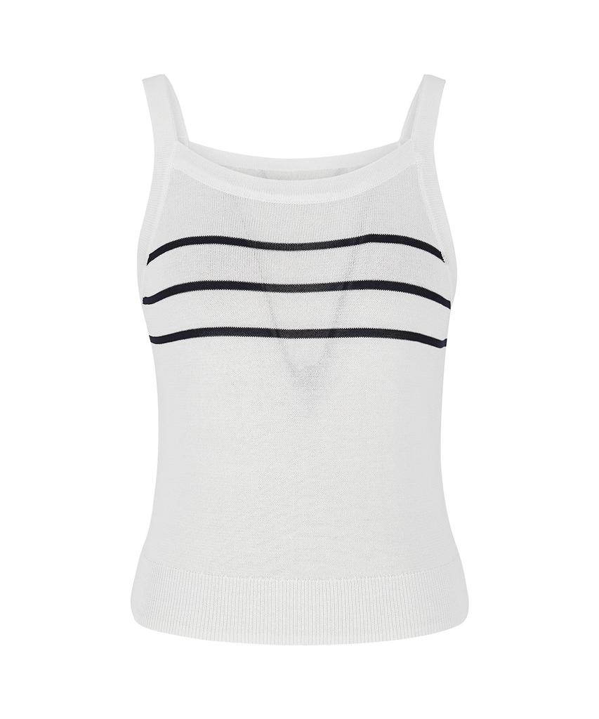 SOUP Striped Summer Knit Top (Oa4Vkt2)