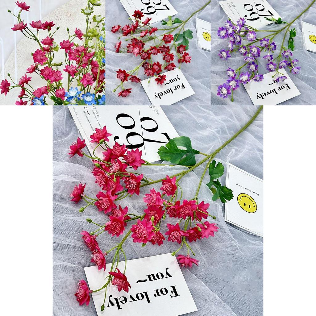 Realistic Handmade European Style Orchid Flower For Event And Home Decoration