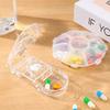 Weekly Pill Case Box Organizer 7 Days Medicine Box Pill Cutter Storage Boxes Portable Pills Container For Drug Vitamis Fish Oils