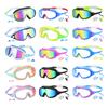 Kids Swim Goggles with Nose Clip And Earplug Anti-Fog UV Protection Pool Glasses Anti Shattered Lens for Boys Girls
