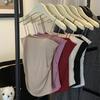 Summer Women Cotton Solid Slim With Chest Pads Crop Tops Female Harajuku Casual Slim Camis Sexy Sleeveless Soft Tank Top Sweet Sling Tops Young Girl