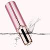 Battery Powered Mustache Razor Lipstick Shaped Peach Fuzz Shaver Tool Electric Hair Remover  Armpit