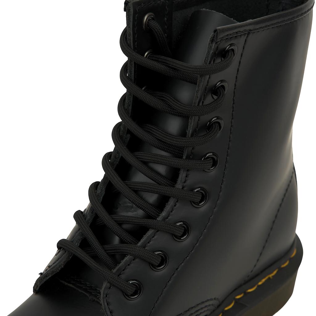 Dr. Martens Черные кроссовки унисекс из гладкой кожи на шнуровке 1460 11822006