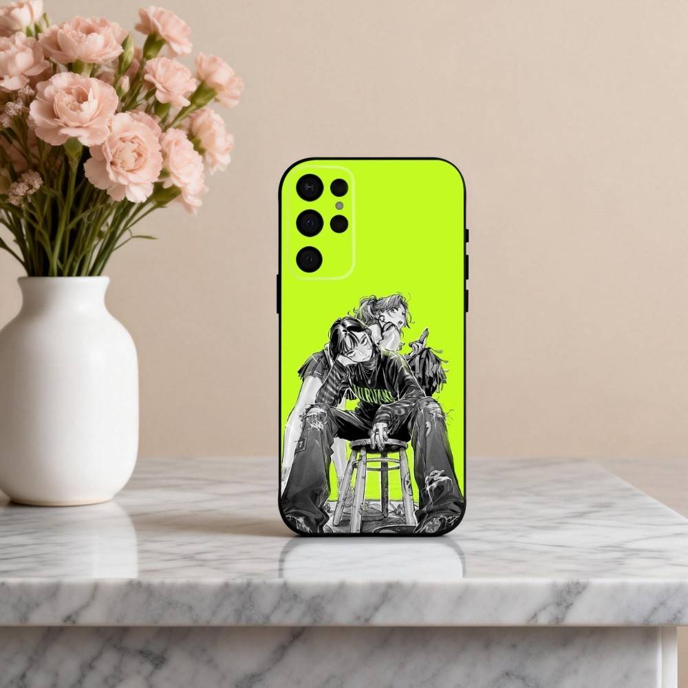 A-Ая О-Осава М-Мицуки Кога МицуАя Чехол для телефона для Samsung S25, S24, S21, S22, S23, S30, Ultra, S20, Plus, Другие Мягкий черный чехол