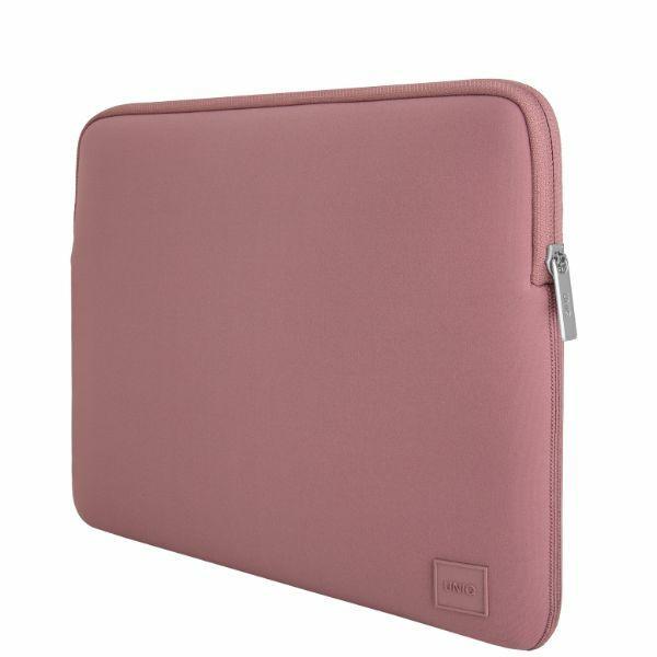 UNIQ Cyprus Laptop Sleeve Bag 14" Pink/Peony Pink Water-Resistant Neoprene