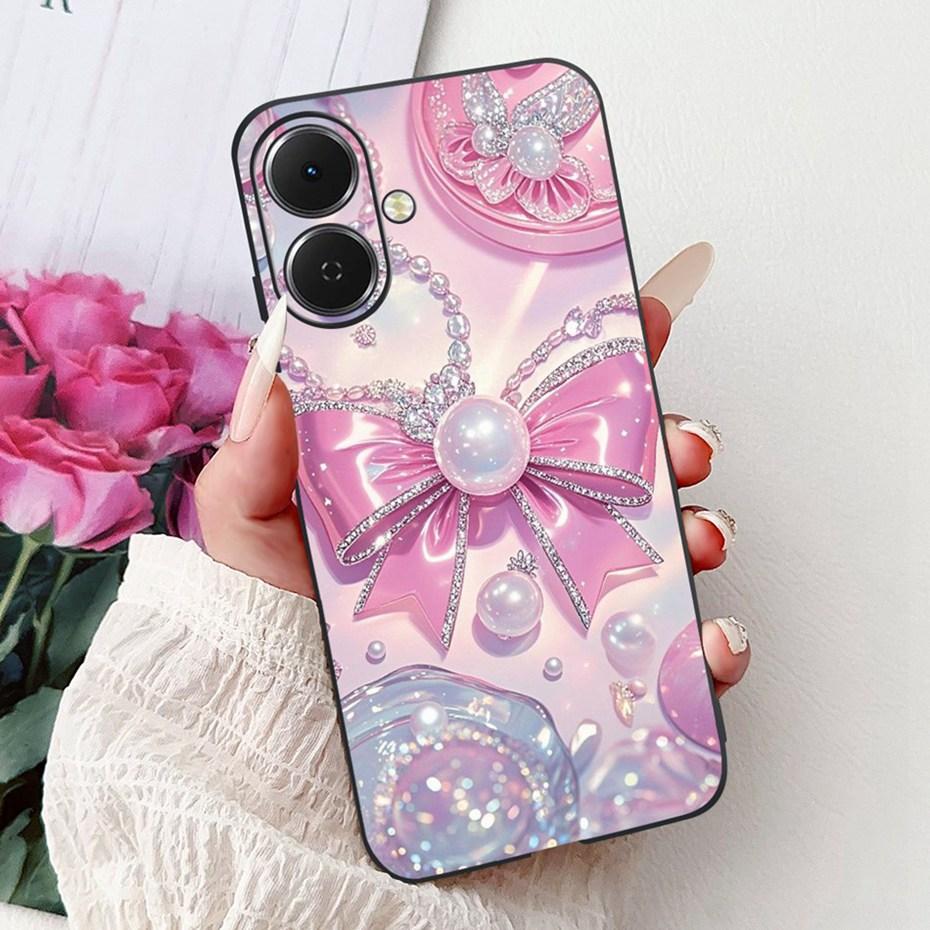 Cute Painting Phone Case For Tecno Spark Go 2 2025 Soft Silicone TPU Back Cover For Tecno Spark Go2 KM4 Cases Bumpers