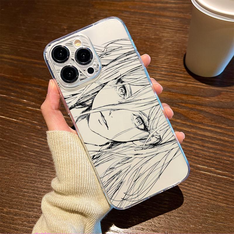 Крутой чехол для телефона с аниме-девушкой Chainsaw Man для iPhone 17 Air 16 e 15 14 13 12 11 Pro Max Plus Mini SE 2020 2022 Задняя крышка