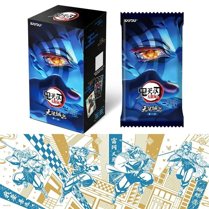KAYOU Genuine Demon Slayer Cards Infinity Castle Chapter Infinity Castle Pack Kochou Shinobu Anime Character Collection Toy Gift