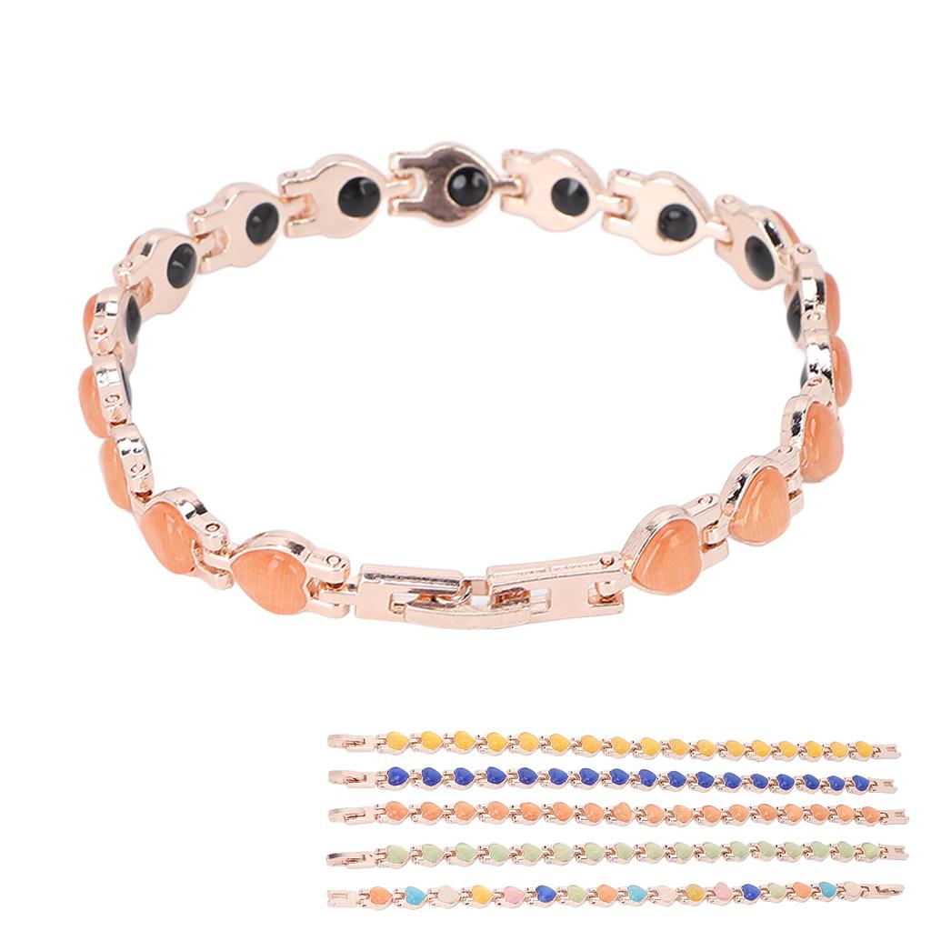 Магнитный браслет из титановой стали, женский модный изысканный браслет с магнитной терапией, подарок для Slimmi