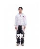 T.B.O.S Cut-Off Zip-Up Hoodie Light Grey