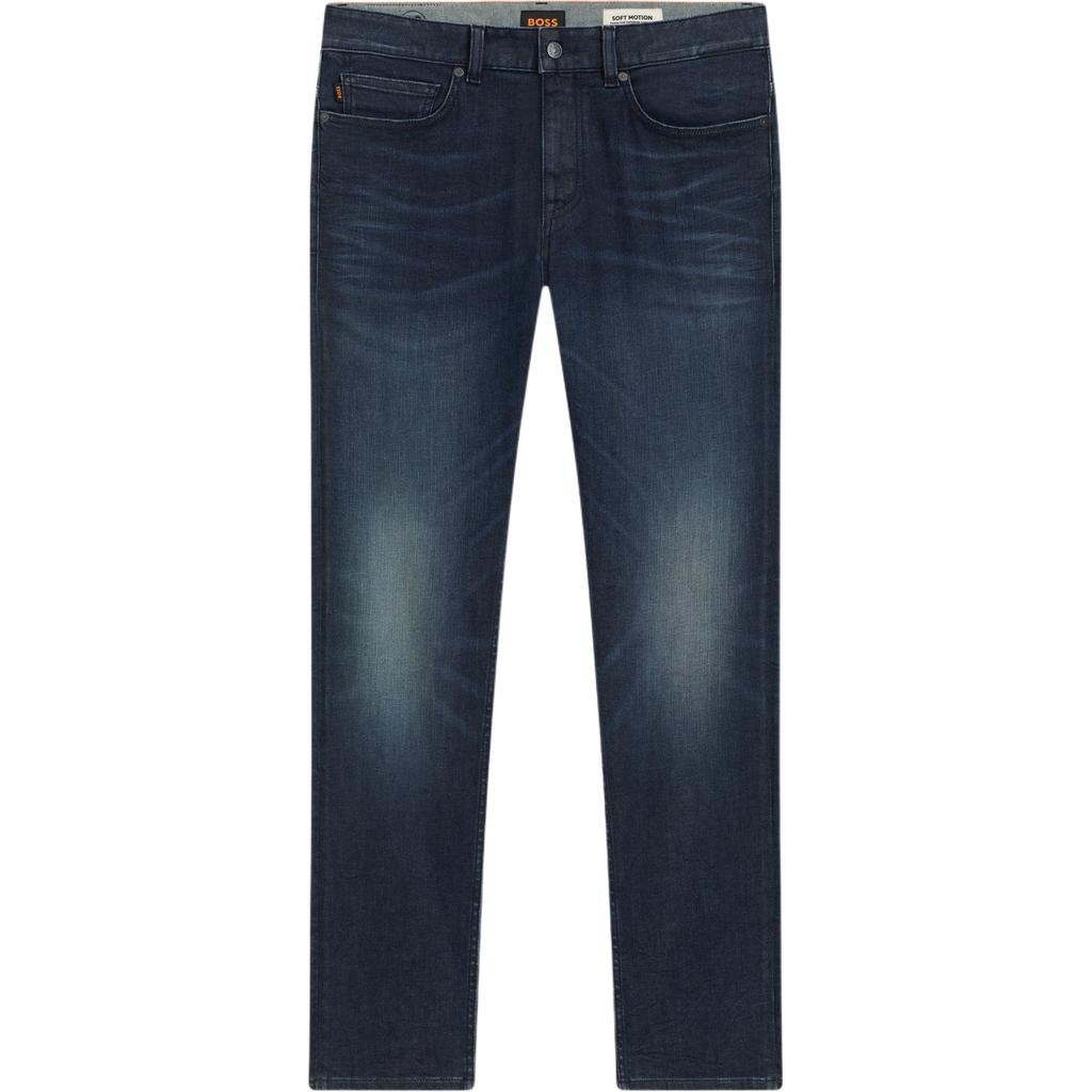 HUGO BOSS Jeans Men's Blue Moderate Slim Fit Pants 50544642-409