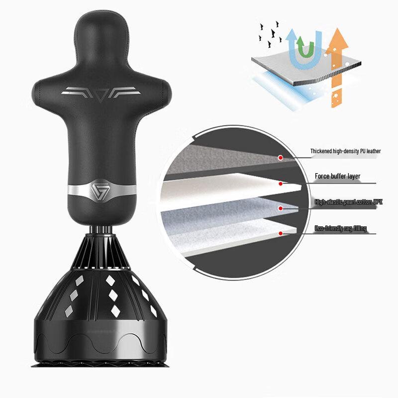 ZHOXIANG Напольный боксерский манекен с перчатками