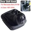 For Mercedes Benz W168 A Class 1997 1998 1999 2000 2001 2002 2003 2004 Manual 5 Speed Gear Stick Shift Knob Level Leather Boot