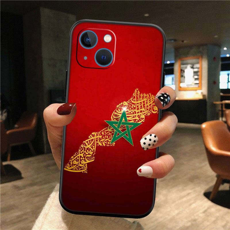 IK48 Morocco Flag Passport New High-End Shell Phone Case for Redmi Note 8 9 Pro Max 9S 9T 9C NFC 8T 8A 10A A4