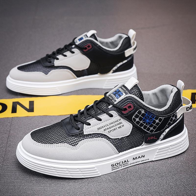 Новые мужские сетчатые спортивные кроссовки для сноуборда, трендовые дышащие повседневные мужские кроссовки для сноуборда