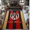 Sunderland FC Printed Crystal Velvet Rug Non‑Slip Crystal Velvet Carpet For Sofa Bedroom Indoor Home Decoration
