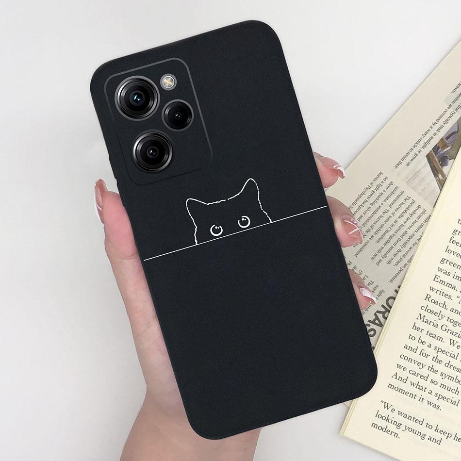 Силиконовый чехол для Xiaomi Poco X5 Pro Медведь-пилот Задняя крышка для POCOX5 X5Pro 5G Poco X 5 Pro Мягкие матовые защитные чехлы для телефона