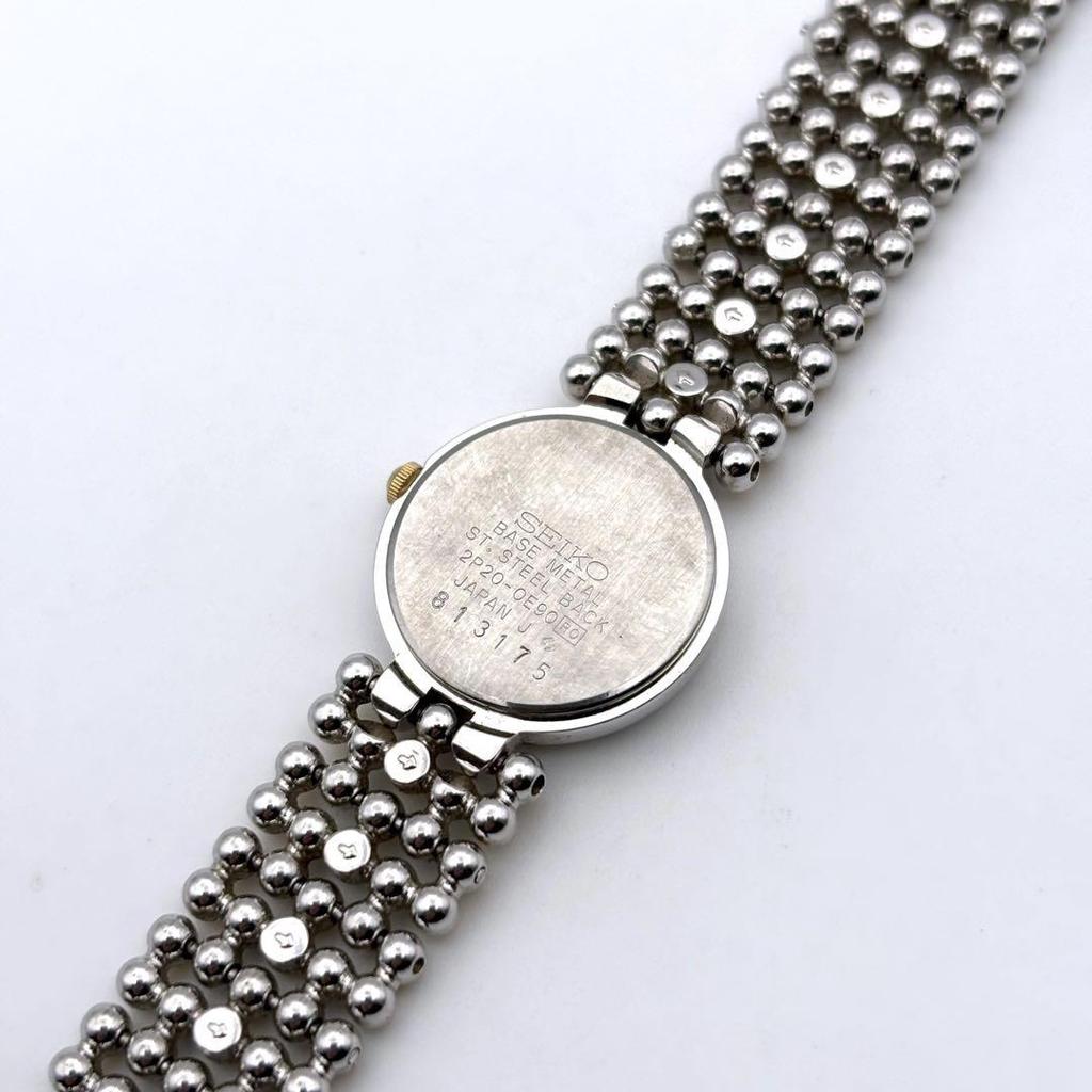 [USED] SEIKO Quartz Gold and Silver Women's Watch GOLD SILVER